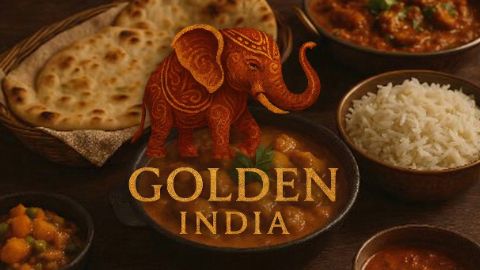 Golden india's banner