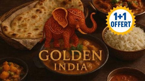 Golden india's banner