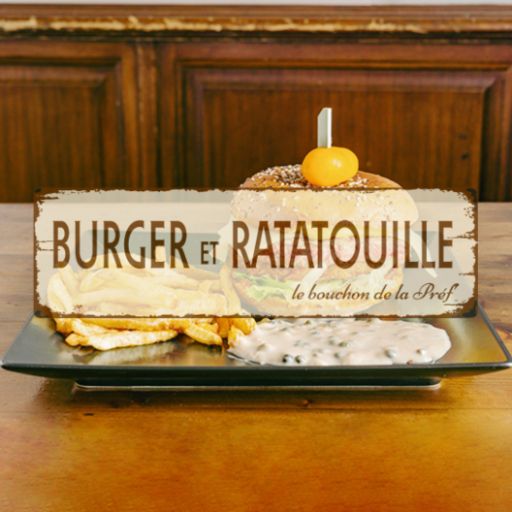 Burger & ratatouille 🍔